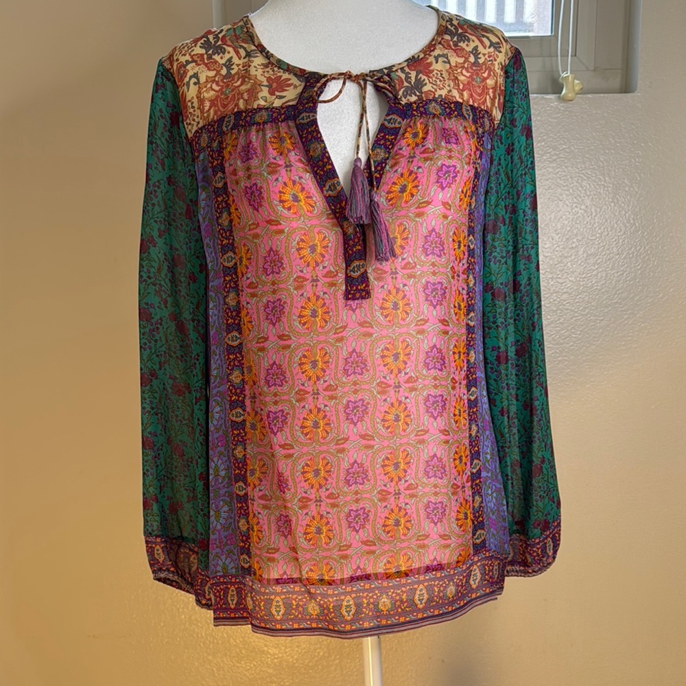 Joie Bohemian Multicolor Women's Blouse